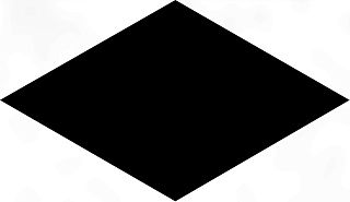 Декор KMD2SRB005BN Риад чёрный глянцевый 13,5x7,8x0,9, Kerama Marazzi (Керама Марацци)