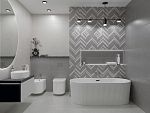 Плитка 00-00108455 Limestone (Лаймстоун) Grey Struttura 24,2х70, Eletto Ceramica (Элетто Керамика)