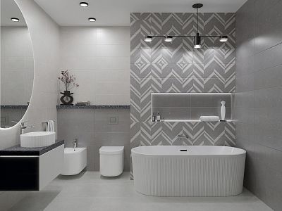 Плитка 00-00108455 Limestone (Лаймстоун) Grey Struttura 24,2х70, Eletto Ceramica (Элетто Керамика)