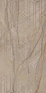 Декор KMD3STA071BR Ифран бежевый светлый глянцевый обрезной 60x119,5x0,9, Kerama Marazzi (Керама Марацци)