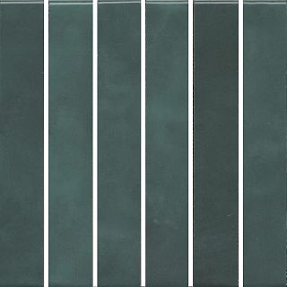 Декор KMD2MSM005BN Фес мозаичный зелёный тёмный глянцевый 15x15x0,77, Kerama Marazzi (Керама Марацци)
