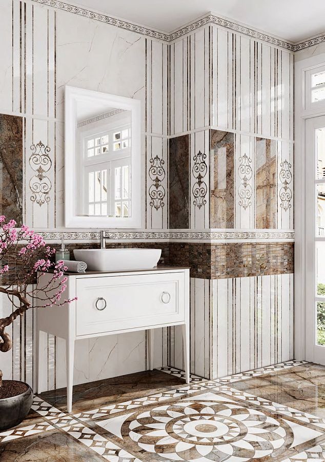 Коллекция плитки и керамогранита Театро 25х75, Kerama Marazzi (Керама Марацци)