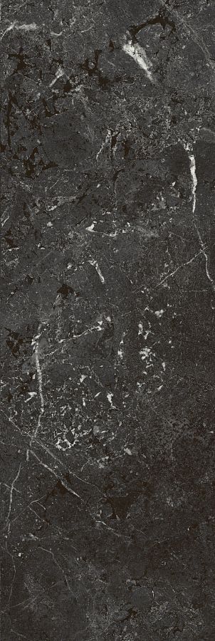 Плитка KM3090B0150R Тубкаль чёрный глянцевый обрезной 30x89,5x0,9, Kerama Marazzi (Керама Марацци)