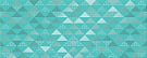 587102002 Vela (Вела) Tiffani Confetti бирюзовый декор 20,1*50,5, Azori
