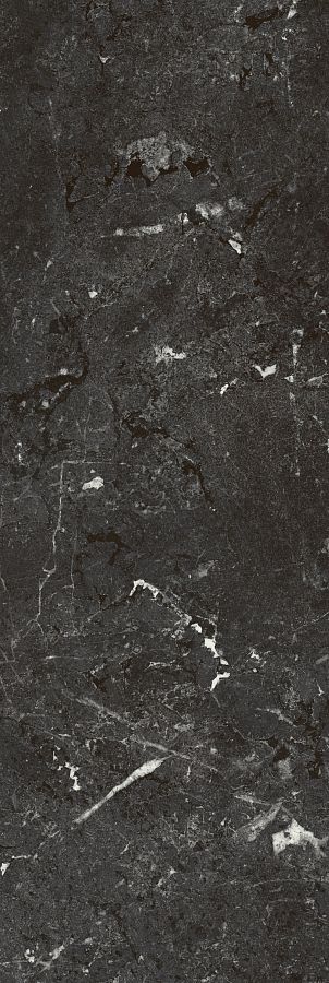 Плитка KM3090B0150R Тубкаль чёрный глянцевый обрезной 30x89,5x0,9, Kerama Marazzi (Керама Марацци)