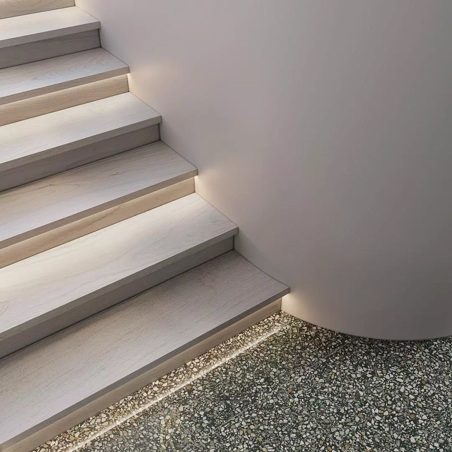 Коллекция ступеней и керамогранита Монтиони 20х119,5, Kerama Marazzi (Керама Марацци)