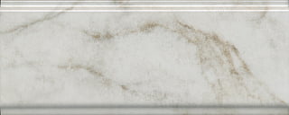 BDA025R Серенада белый глянцевый обрезной бордюр 30*12, Kerama Marazzi