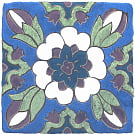 HGD\A215\1146T Альба синий декор 9,9*9,9, Керама Марацци