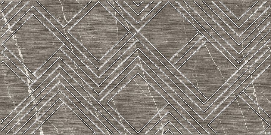 Декор 588232001 Hygge (Хьюгге) Mocca Cristall коричневый 31,5х63, Azori (Азори)