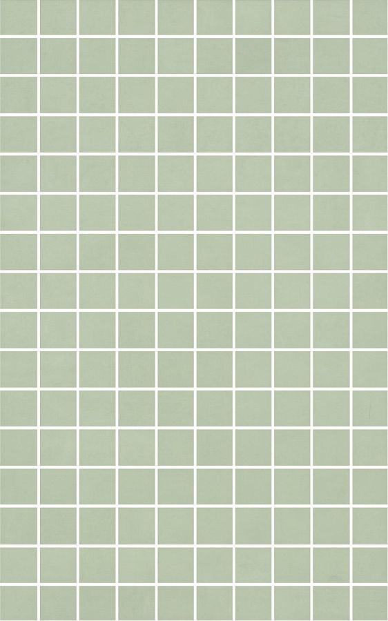 Декор MM6409 Левада мозаичный зеленый светлый глянцевый 25x40x0,8, Kerama Marazzi (Керама Марацци)