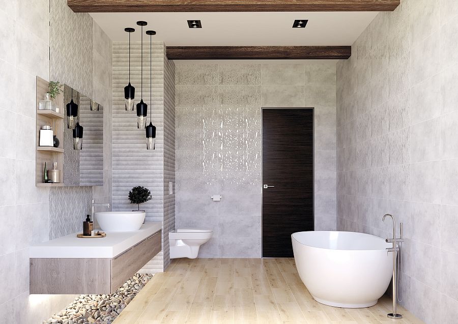 Мозаика BL2L091 Brooklyn серый 23х30, Cersanit