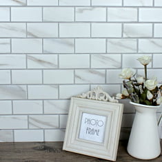 Brick Calacatta Gold мозаика керамогранитная 28,75**