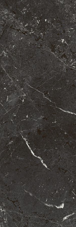 Плитка KM3090B0150R Тубкаль чёрный глянцевый обрезной 30x89,5x0,9, Kerama Marazzi (Керама Марацци)