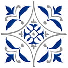 140365-1000-3 Сиди-Бу-Саид вставка декоротивная 20*20 НЕфрит керамика