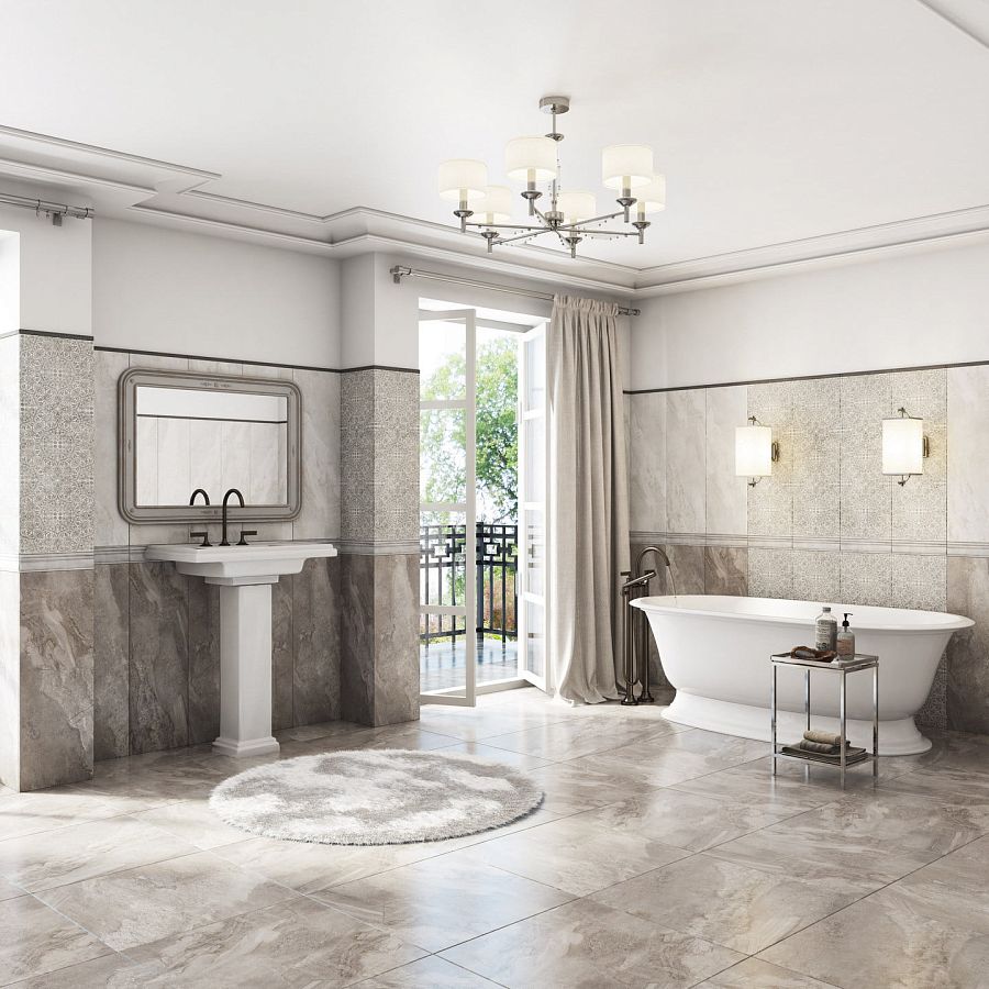 Керамогранит 010404002117 Volterra grey PG 01 матовый 45х45, Gracia Ceramica