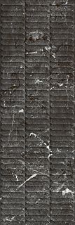 Плитка KM3090B0170R Тубкаль чёрный глянцевый структура обрезной 30x89,5x1,05, Kerama Marazzi (Керама Марацци)