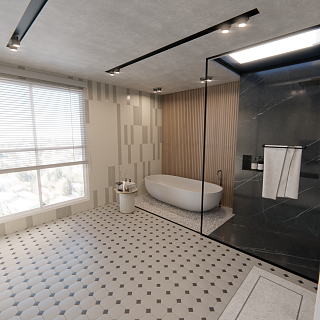 Коллекция метлахской плитки Петергоф кофе с молоком 29,2х29,2, Keramark (Керамарк)