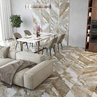 Керамогранит G394 Neiva (Нейва) Brown 120х60х10 матовый, Гранитея