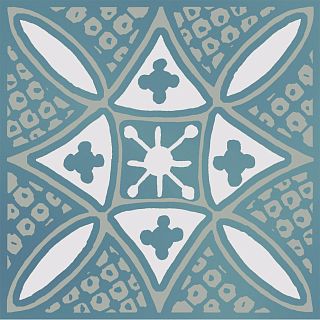 Декор KMD3STA020GN Бахия 2 бирюзовый глянцевый 9,8x9,8x0,7, Kerama Marazzi (Керама Марацци)