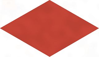 Декор KMD2SRB007BN Риад красный глянцевый 13,5x7,8x0,9, Kerama Marazzi (Керама Марацци)