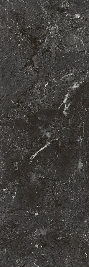 Плитка KM3090B0150R Тубкаль чёрный глянцевый обрезной 30x89,5x0,9, Kerama Marazzi (Керама Марацци)