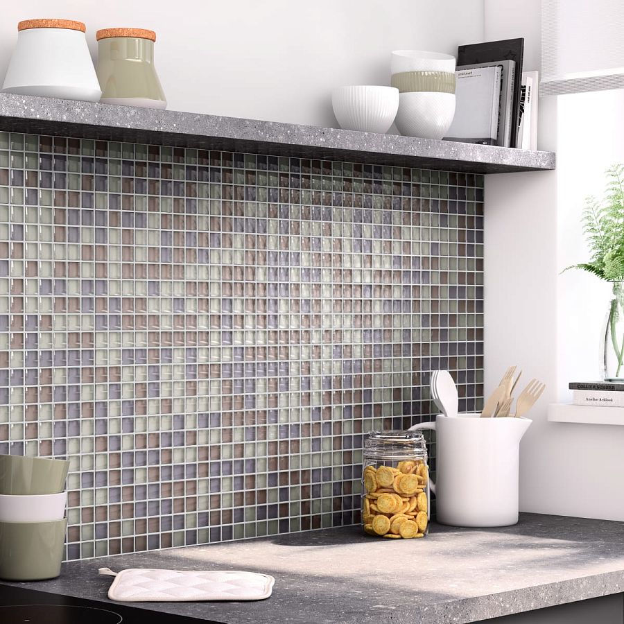 Strike Black мозаика стеклянная 30*30, Bonaparte (Бонапарт)