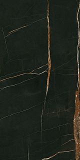 Керамогранит Granite Lusso Nero (Люссо) неро легкое лаппатирование LLR 120х59,9, Idalgo (Идальго)