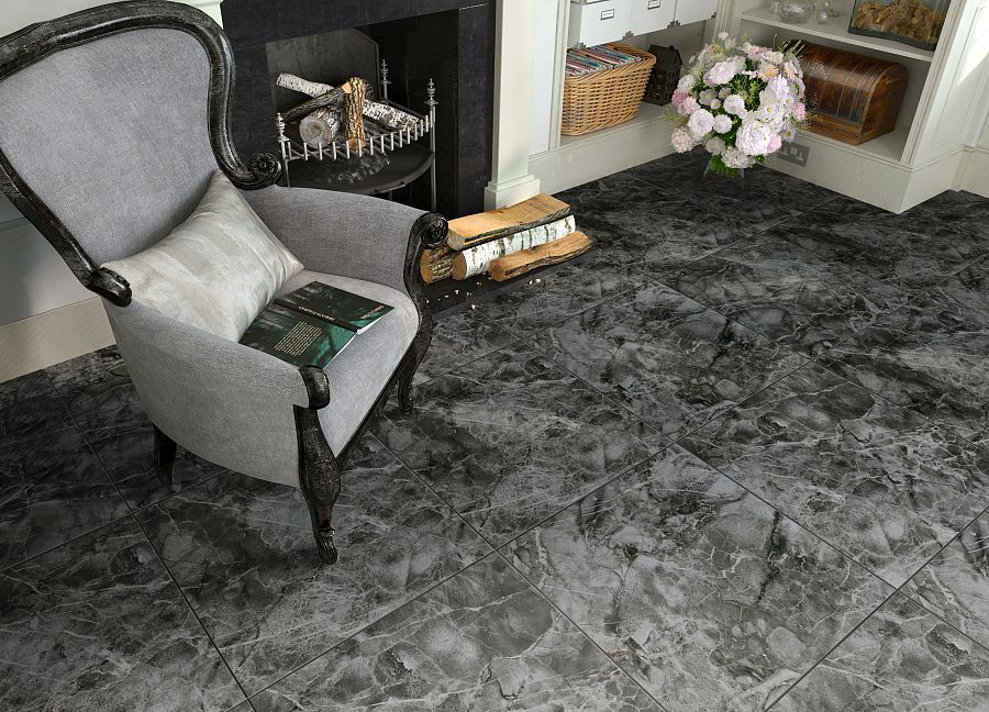 Керамогранит G245 Kirety (Киреты) Black 60х60 матовый, Гранитея