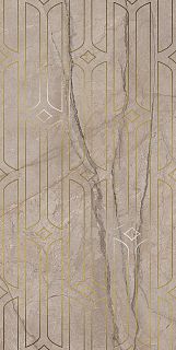 Декор KMD3STA071BR Ифран бежевый светлый глянцевый обрезной 60x119,5x0,9, Kerama Marazzi (Керама Марацци)