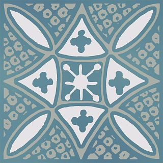 Декор KMD3STA020GN Бахия 2 бирюзовый глянцевый 9,8x9,8x0,7, Kerama Marazzi (Керама Марацци)