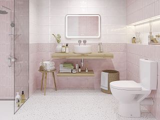 Коллекция плитки Pudra (Пудра) 20х44, Cersanit