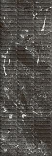 Плитка KM3090B0170R Тубкаль чёрный глянцевый структура обрезной 30x89,5x1,05, Kerama Marazzi (Керама Марацци)