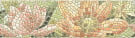 HGD\A147\880L Летний сад Лилии лаппатированный бордюр 20*5,7, Керама Марацци