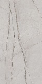 Плитка KM6012B0100R Ифран серый светлый глянцевый обрезной 60x119,5x0,9, Kerama Marazzi (Керама Марацци)