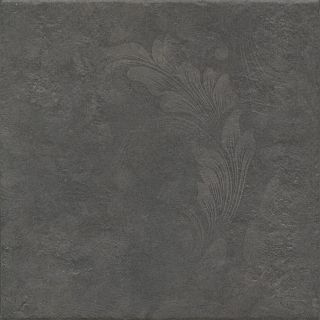 Керамогранит KM4040G0091N Хадду серый тёмный матовый декорированный 40,2x40,2x0,8, Kerama Marazzi (Керама Марацци)