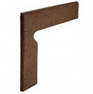 Rodape Escada/Left Step Bullnose/Rubi Brown корич. угл. лев. эл. 30*39.8*1.5, Grestejo