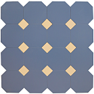 Фальш-октагон плитка-модуль под вставки 4.7*4.7 синий (012) 60*60, Keramark