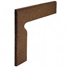 Rodape Escada/Left Step Bullnose/Rubi Brown корич. угл. лев. эл. 30*39.8*1.5, Grestejo