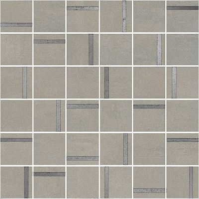 Декор SG640120\MM Гварди 2 мозаичный серый светлый матовый обрезной 30x30x0,9, Kerama Marazzi (Керама Марацци)