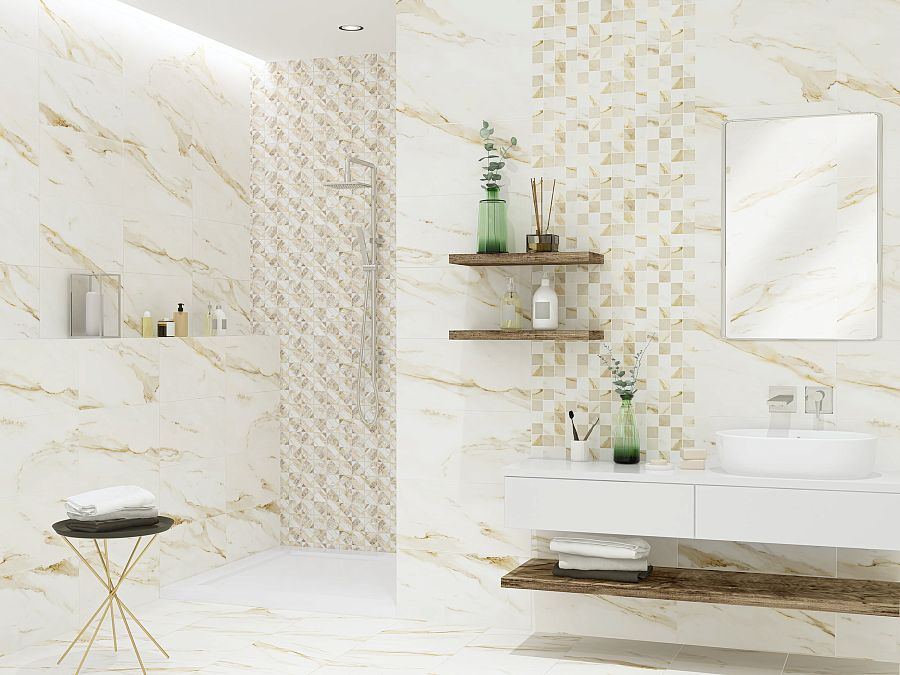 Коллекция плитки Calacatta Royal (Калакатта Роял) 31,5х63, Azori (Азори)