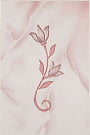 10306000360 Тюльпан декор розовый глянцевое панно 20*30, Gracia Ceramica