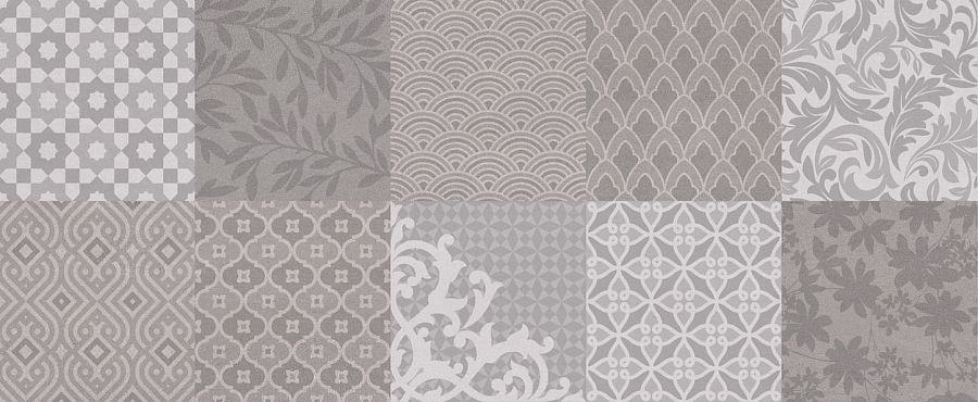 52216 Osaka (Осака) pattern плитка д/стен 20*50, Golden Tile