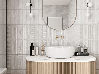 10300000248 Cameo (Камео) grey decor 01 декор 25*60, Gracia Ceramica