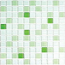 Jump Green №7 растяжка из стеклянной мозаики 30*30, Bonaparte (Бонапарт)