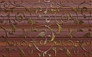 04-01-1-09-03-15-185-0 Арабески декор 40*25, Нефрит-Керамика