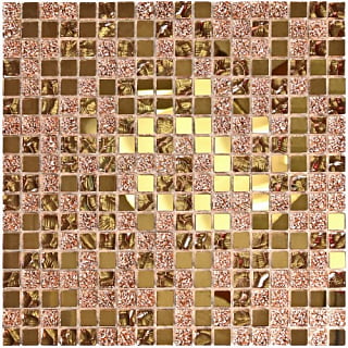 Mirror Bronze мозаика стеклянная 30*30, Bonaparte (Бонапарт)