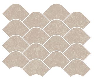 Декор KMD2HID003BR Касабланка наборный бежевый светлый матовый обрезной 30x25x0,9, Kerama Marazzi (Керама Марацци)