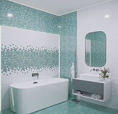 00-00001245 Калипсо (Calypso) Aquamarine плитка д/пола 42*42, Azori
