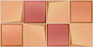 505901101 Marbella (Марбелла) Carmin оранжевый плитка д/стен 31,5*63, Azori