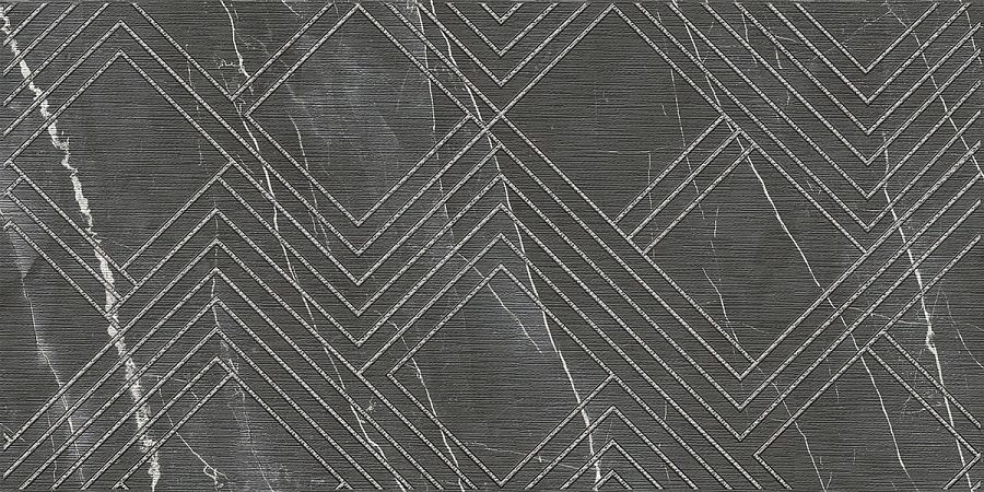 Декор 588252001 Hygge (Хьюгге) Grey Cristall серый 31,5х63, Azori (Азори)